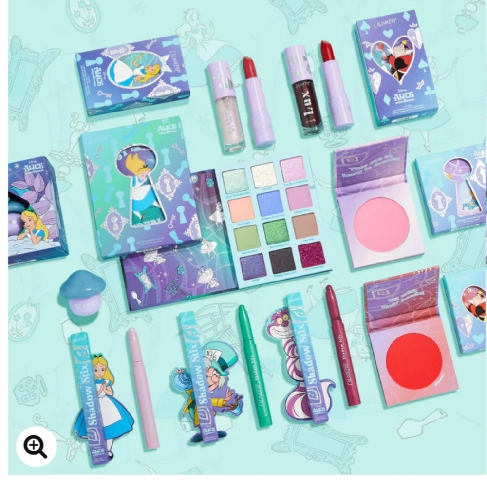 Sale ! Colourpop  alice in wonderland   makeup  collection 🦋💜